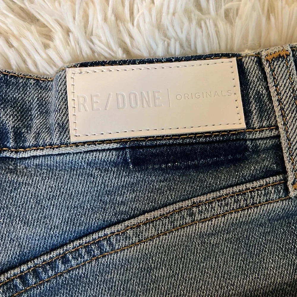 Re/done 50s cutoff shorts denim - Picture 4 of 8